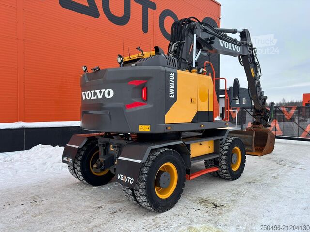 Mobiele graafmachine Volvo EWR 170 E ROTOTILT / AC / CENTRAL LUBRICATION