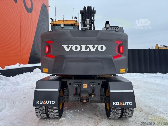 Mobiele graafmachine Volvo EWR 170 E ROTOTILT / AC / CENTRAL LUBRICATION