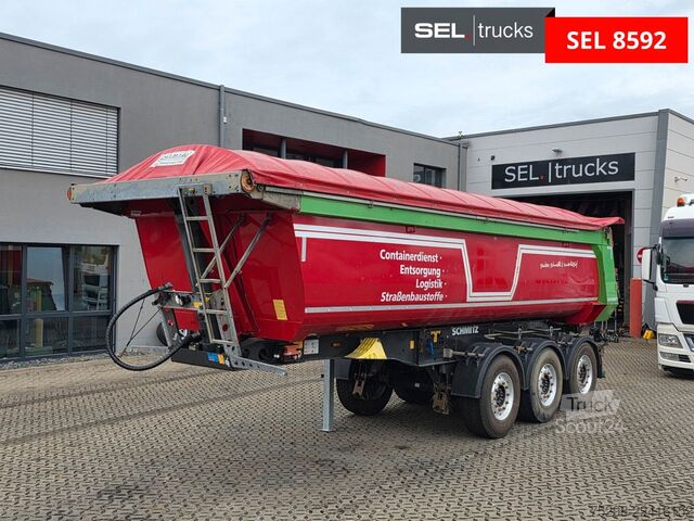 Напівпричіп-самоскид SCHMITZ CARGOBULL SKI 24SL 7.2 / Alu-Felgen | Liftachse