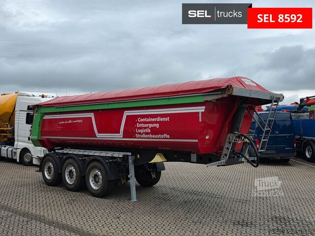 Напівпричіп-самоскид SCHMITZ CARGOBULL SKI 24SL 7.2 / Alu-Felgen | Liftachse