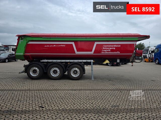 Напівпричіп-самоскид SCHMITZ CARGOBULL SKI 24SL 7.2 / Alu-Felgen | Liftachse