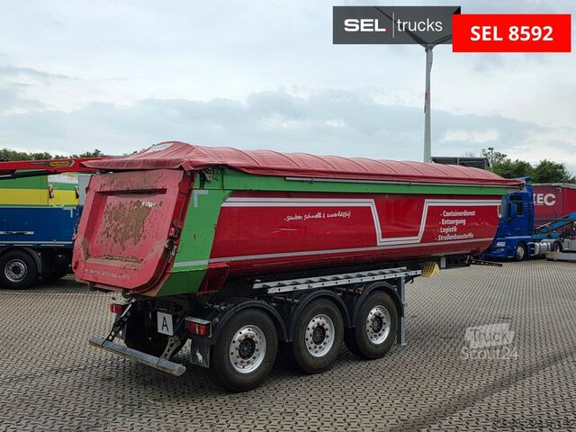 Напівпричіп-самоскид SCHMITZ CARGOBULL SKI 24SL 7.2 / Alu-Felgen | Liftachse