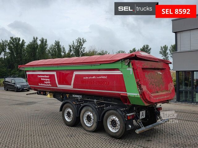 Напівпричіп-самоскид SCHMITZ CARGOBULL SKI 24SL 7.2 / Alu-Felgen | Liftachse