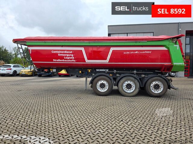 Напівпричіп-самоскид SCHMITZ CARGOBULL SKI 24SL 7.2 / Alu-Felgen | Liftachse