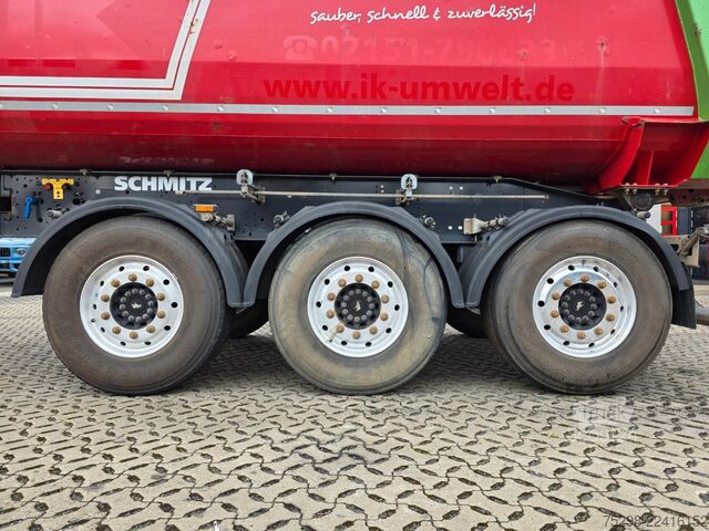 Напівпричіп-самоскид SCHMITZ CARGOBULL SKI 24SL 7.2 / Alu-Felgen | Liftachse