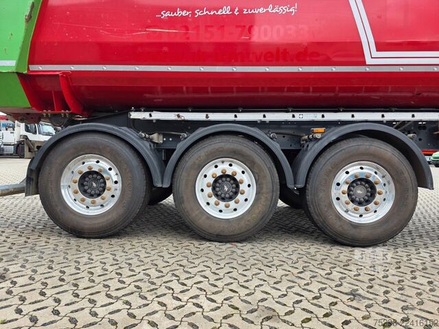Напівпричіп-самоскид SCHMITZ CARGOBULL SKI 24SL 7.2 / Alu-Felgen | Liftachse