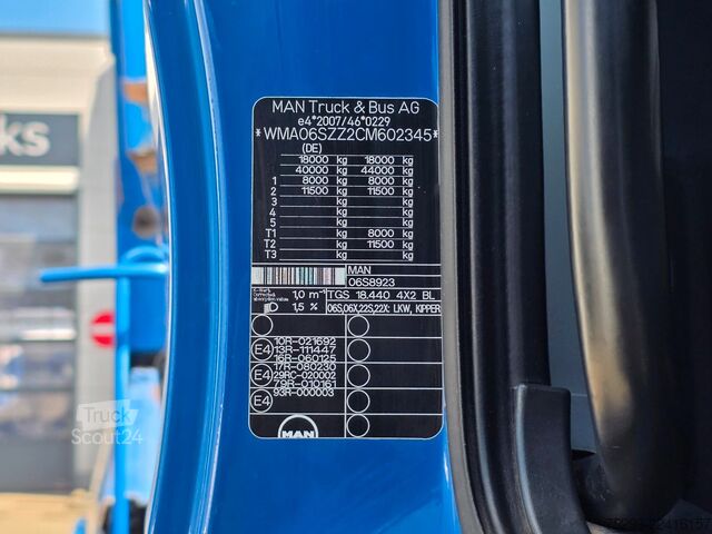 Savivartis sunkvežimis MAN TGS 18.440 4x2 BL