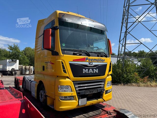 Tūrinis vilkikas MAN TGX 18.500 Motorschaden verst. Sattelk Retarder