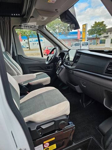 Halvintegreret autocamper CHAUSSON 777 GA Titanium Ultimate Hubbett Solar Markise