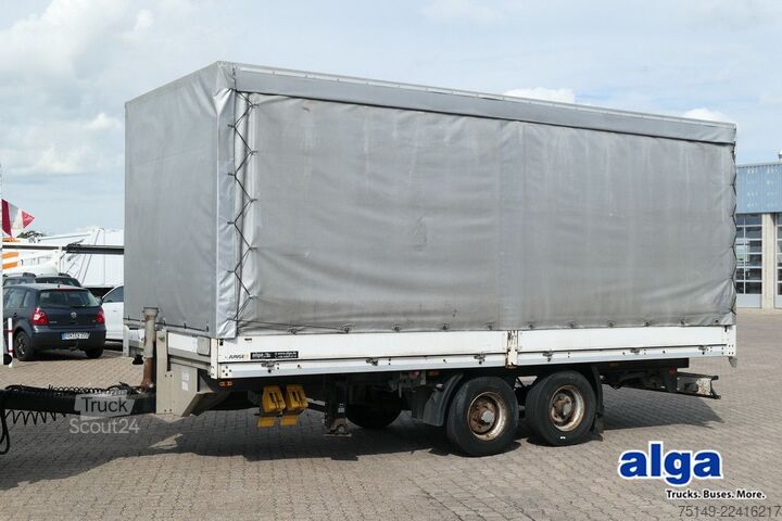 Reboque aberto com lona OBERMAIER OS2-L105L Pritsche