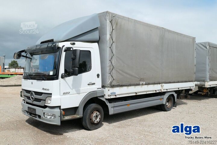 فان بستارة جانبية MERCEDES-BENZ Atego 822 L Pritsche Plane