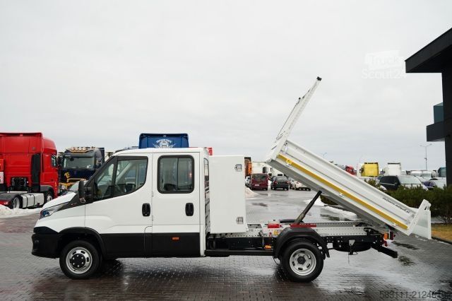 Fourgon benne basculante IVECO DAILY 35-160 / WYWROTKA / BRYGADÓWKA - 6 MIEJSC