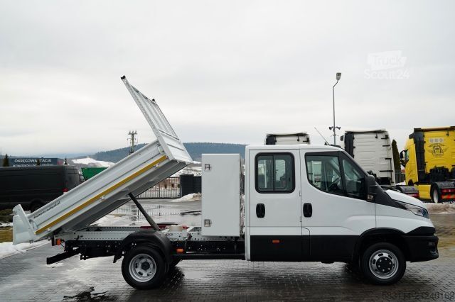 Fourgon benne basculante IVECO DAILY 35-160 / WYWROTKA / BRYGADÓWKA - 6 MIEJSC