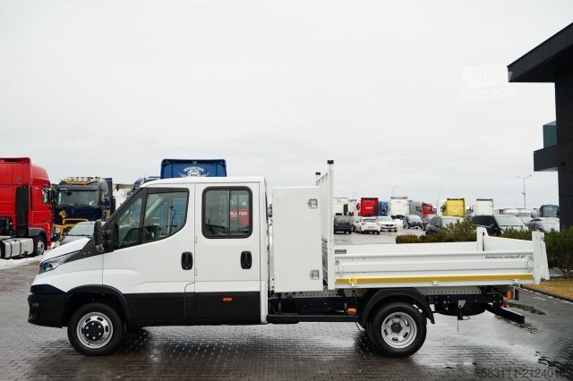 Fourgon benne basculante IVECO DAILY 35-160 / WYWROTKA / BRYGADÓWKA - 6 MIEJSC