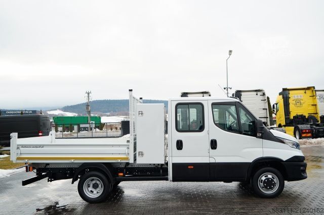 Fourgon benne basculante IVECO DAILY 35-160 / WYWROTKA / BRYGADÓWKA - 6 MIEJSC