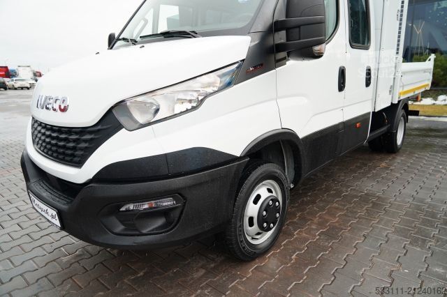 Fourgon benne basculante IVECO DAILY 35-160 / WYWROTKA / BRYGADÓWKA - 6 MIEJSC