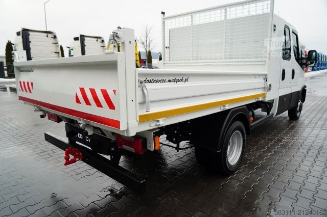 Fourgon benne basculante IVECO DAILY 35-160 / WYWROTKA / BRYGADÓWKA - 6 MIEJSC