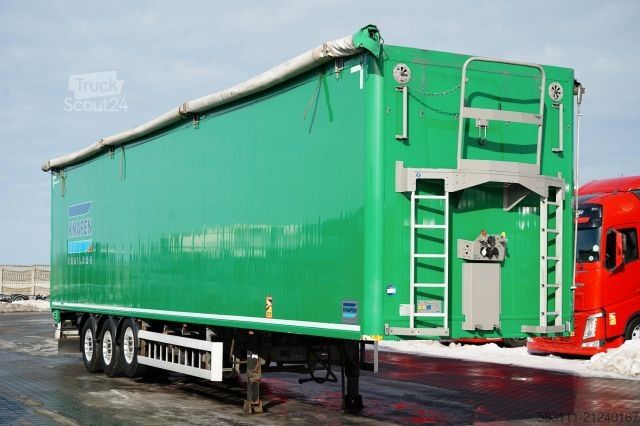 Walking floor semitrailer KNAPEN RUCHOMA POD?OGA / WALKING FLOOR / 91 m3 / 2021 R