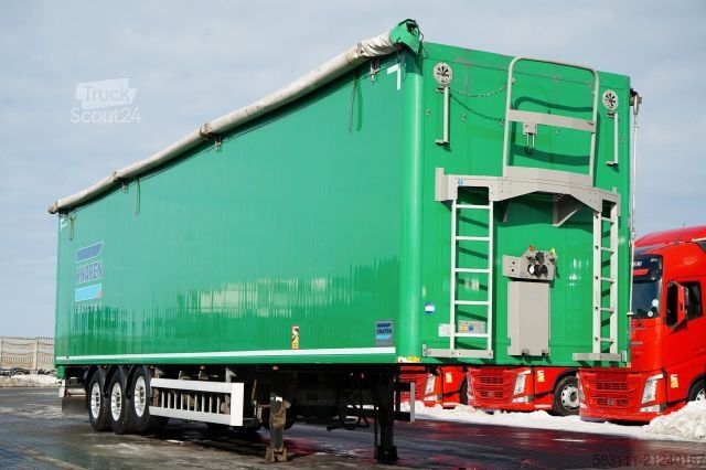 Walking floor semitrailer KNAPEN RUCHOMA POD?OGA / WALKING FLOOR / 91 m3 / 2021 R