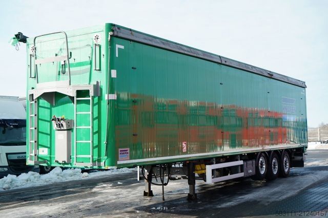 Walking floor semitrailer KNAPEN RUCHOMA POD?OGA / WALKING FLOOR / 91 m3 / 2021 R