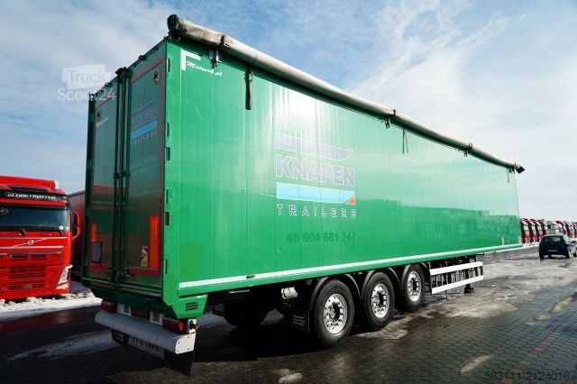 Walking floor semitrailer KNAPEN RUCHOMA POD?OGA / WALKING FLOOR / 91 m3 / 2021 R