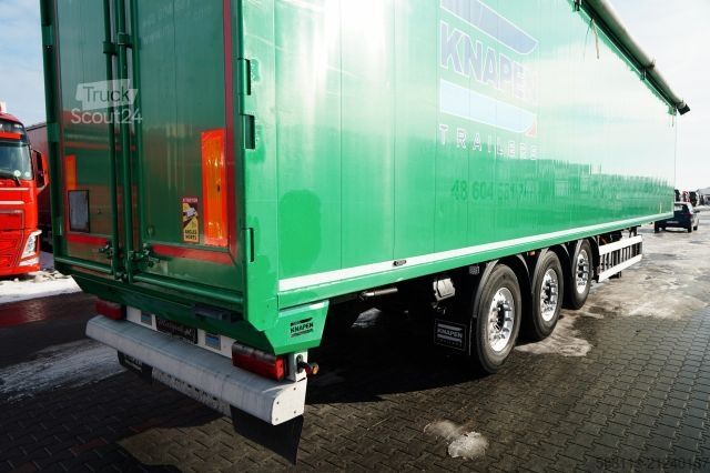 Walking floor semitrailer KNAPEN RUCHOMA POD?OGA / WALKING FLOOR / 91 m3 / 2021 R