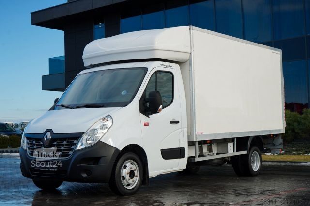 Refrigerator body van RENAULT MASTER / KONTENER 4,3 M / WINDA-750KG /  BLI?NIA