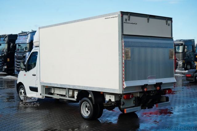 Refrigerator body van RENAULT MASTER / KONTENER 4,3 M / WINDA-750KG /  BLI?NIA