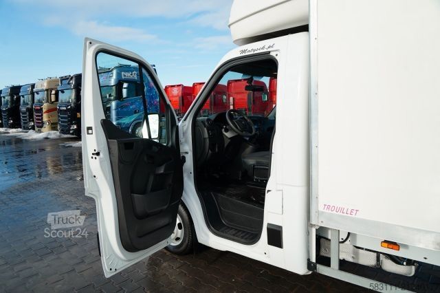 Refrigerator body van RENAULT MASTER / KONTENER 4,3 M / WINDA-750KG / BLI?NIA