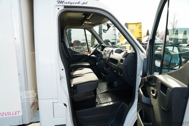 Refrigerator body van RENAULT MASTER / KONTENER 4,3 M / WINDA-750KG / BLI?NIA