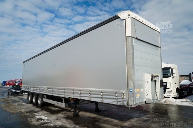 Open semitrailer with tarp SCHMITZ CARGOBULL / FIRANKA / MEGA / LOWDECK / DACH PODNOSZONY