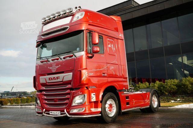 Standard tractor unit DAF / I-PARK COOL / HYDRAULIKA / SUPER SPACE CAB