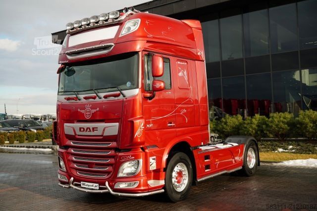 Standard tractor unit DAF / I-PARK COOL / HYDRAULIKA / SUPER SPACE CAB