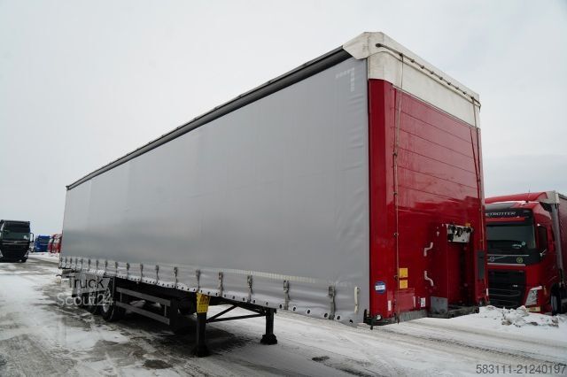 Open semitrailer with tarp SCHMITZ CARGOBULL FIRANKA / STANDARD / 
