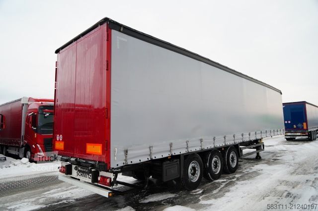 Open semitrailer with tarp SCHMITZ CARGOBULL FIRANKA / STANDARD / 