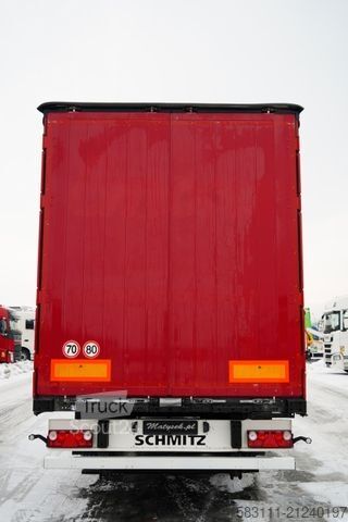Open semitrailer with tarp SCHMITZ CARGOBULL FIRANKA / STANDARD / 