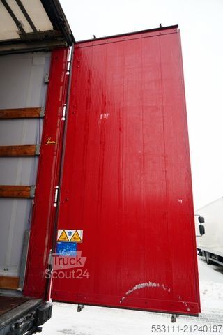 Open semitrailer with tarp SCHMITZ CARGOBULL FIRANKA / STANDARD / 