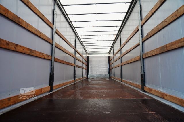 Open semitrailer with tarp SCHMITZ CARGOBULL FIRANKA / STANDARD / 
