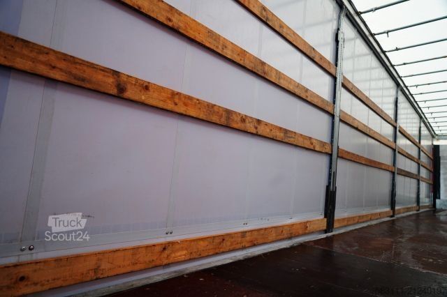 Open semitrailer with tarp SCHMITZ CARGOBULL FIRANKA / STANDARD / 