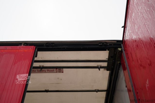 Open semitrailer with tarp SCHMITZ CARGOBULL FIRANKA / STANDARD /