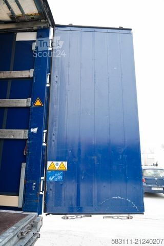 Open semitrailer with tarp SCHMITZ CARGOBULL FIRANKA / STANDARD /