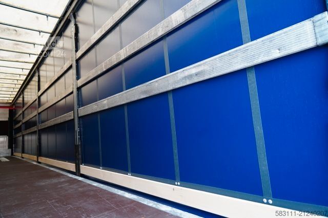 Open semitrailer with tarp SCHMITZ CARGOBULL FIRANKA / STANDARD /