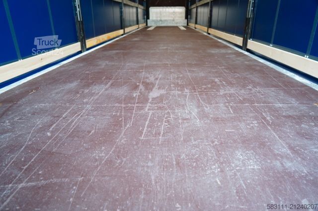Open semitrailer with tarp SCHMITZ CARGOBULL FIRANKA / STANDARD /