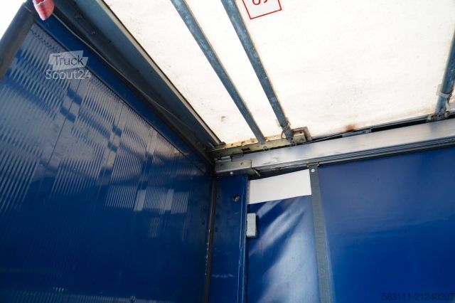 Open semitrailer with tarp SCHMITZ CARGOBULL FIRANKA / STANDARD /