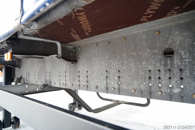 Open semitrailer with tarp SCHMITZ CARGOBULL FIRANKA / STANDARD /