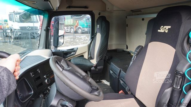 Flatbed truck with tarp MERCEDES-BENZ Actros 1836 Pritsche + Plane Retarder