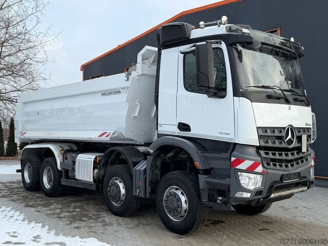 Wywrotka Mercedes-Benz AROCS 4145 8x8 EURO6 WYWROTKA MEILLER