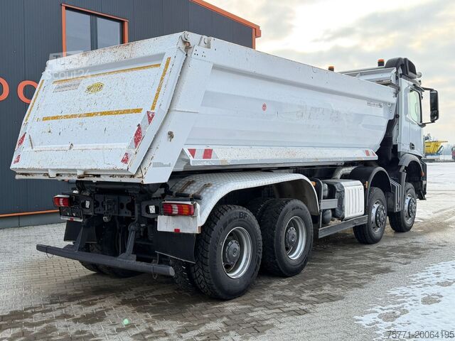 Pašizgāzējs Mercedes-Benz AROCS 4145 8x8 EURO6 WYWROTKA MEILLER