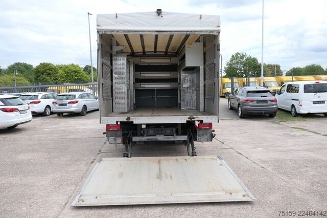 Transportador con plataforma y toldo iveco Daily 70C18H D70C DoKa LBW Klima Tempomat Standheizung COC