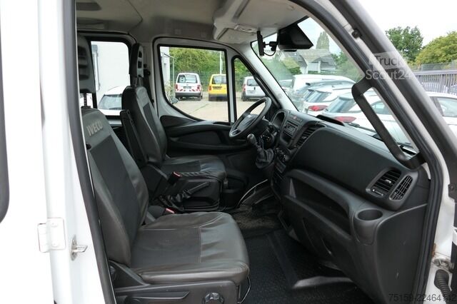 Transportador con plataforma y toldo iveco Daily 70C18H D70C DoKa LBW Klima Tempomat Standheizung COC